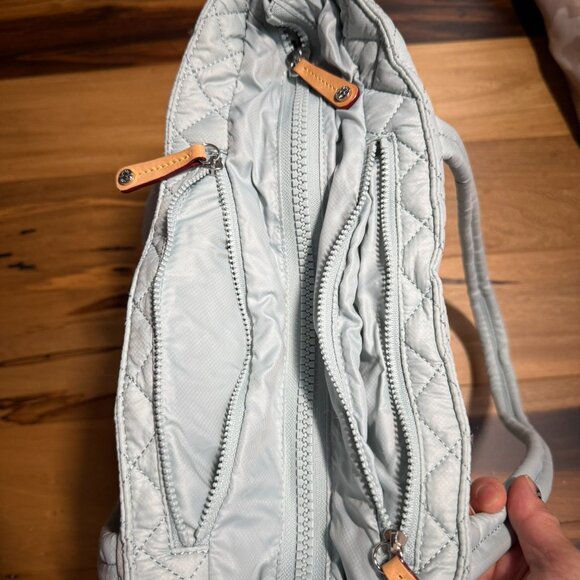 Mz Wallace Large Metro Quatro tote in Silver Blue - Picture 6 of 10